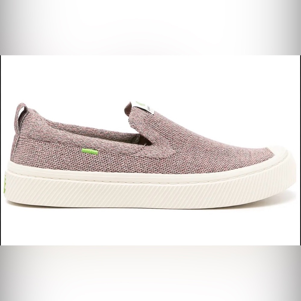 Cariuma IBI SLIP-ON stone blush Knit sneakers M9.5 W11 Size 42 (unisex) New